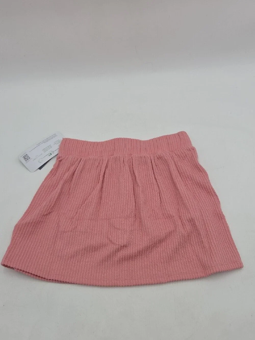 Girls' OshKosh B'gosh Pink Ribbed Knit Skirt Size 6/6X